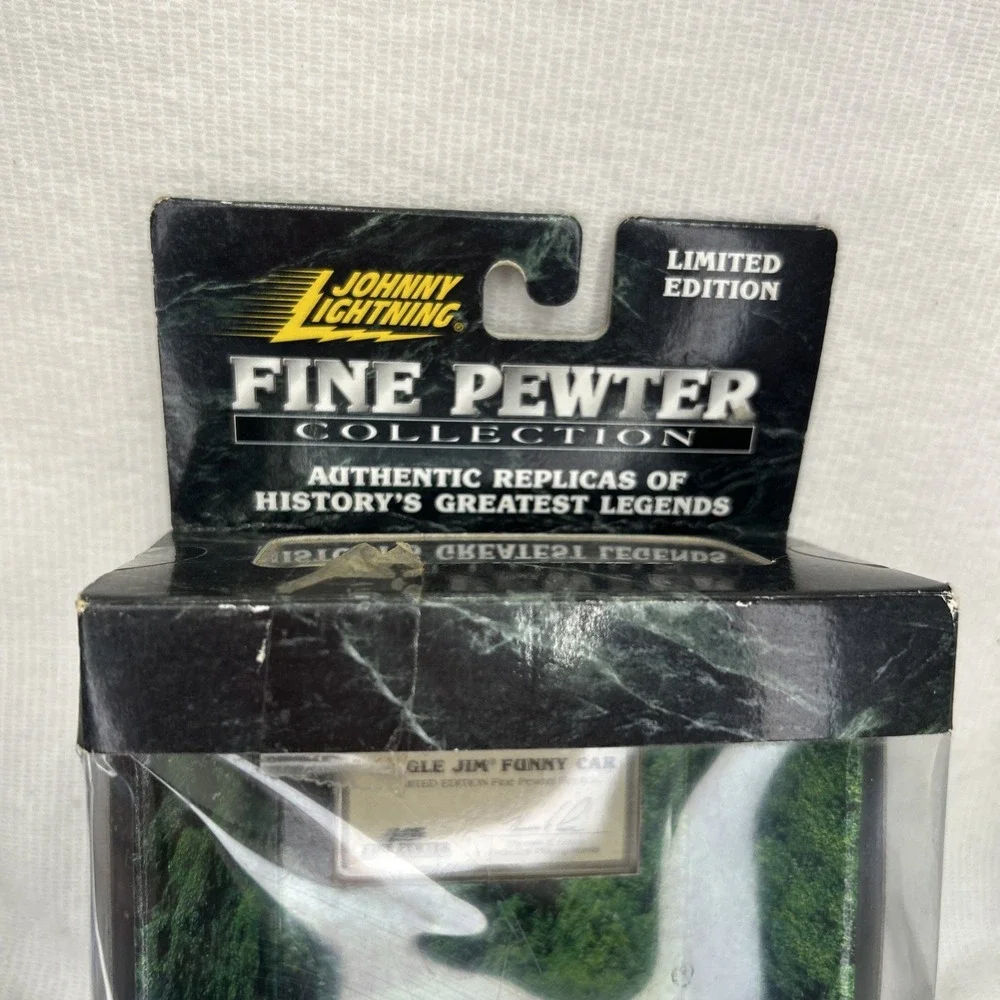JUNGLE JIM FUNNY CAR 1999 JOHNNY LIGHTNING FINEPEWTER COLLECTION 1:64